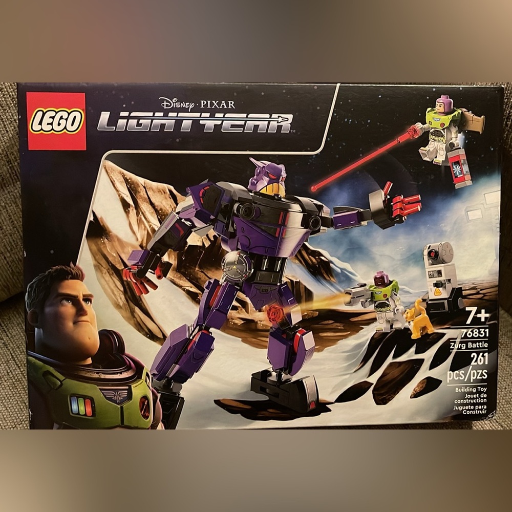 Lego Disney Pixar Lightyear Zurg Battle, retired, NIB 76831